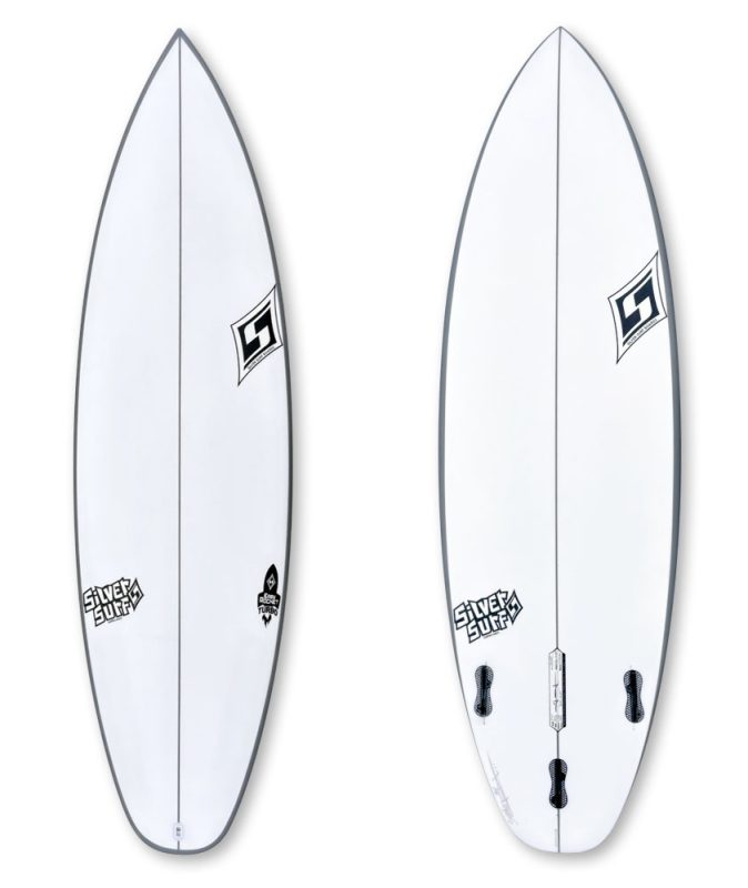 EASY ROCKET TURBO - MODEL - SILVER SURF SURFBOARDS - SURFBOARD DESIGNS