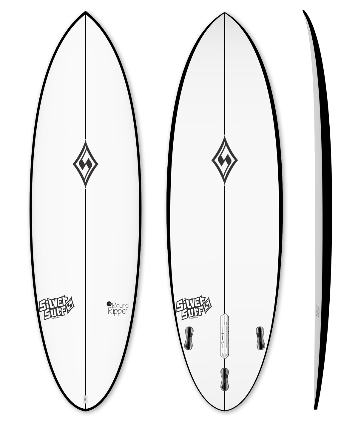 Round-ripper-model-silver-surf-surfboards-round-nose-pintail